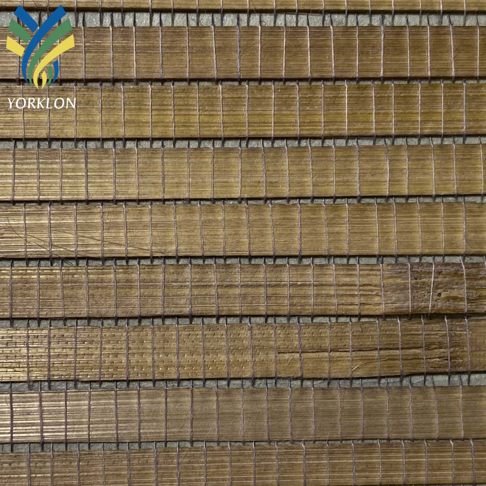 YKG 2340-2347 Best Quality Wall Decoration Natural Woven Bamboo Grasscloth Wallpaper