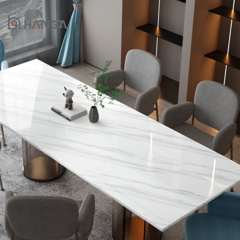 Self Adhesive Silver Marble Wall Paper Kitchen Waterproof Oil Proof Marble Wallpaper Rolls