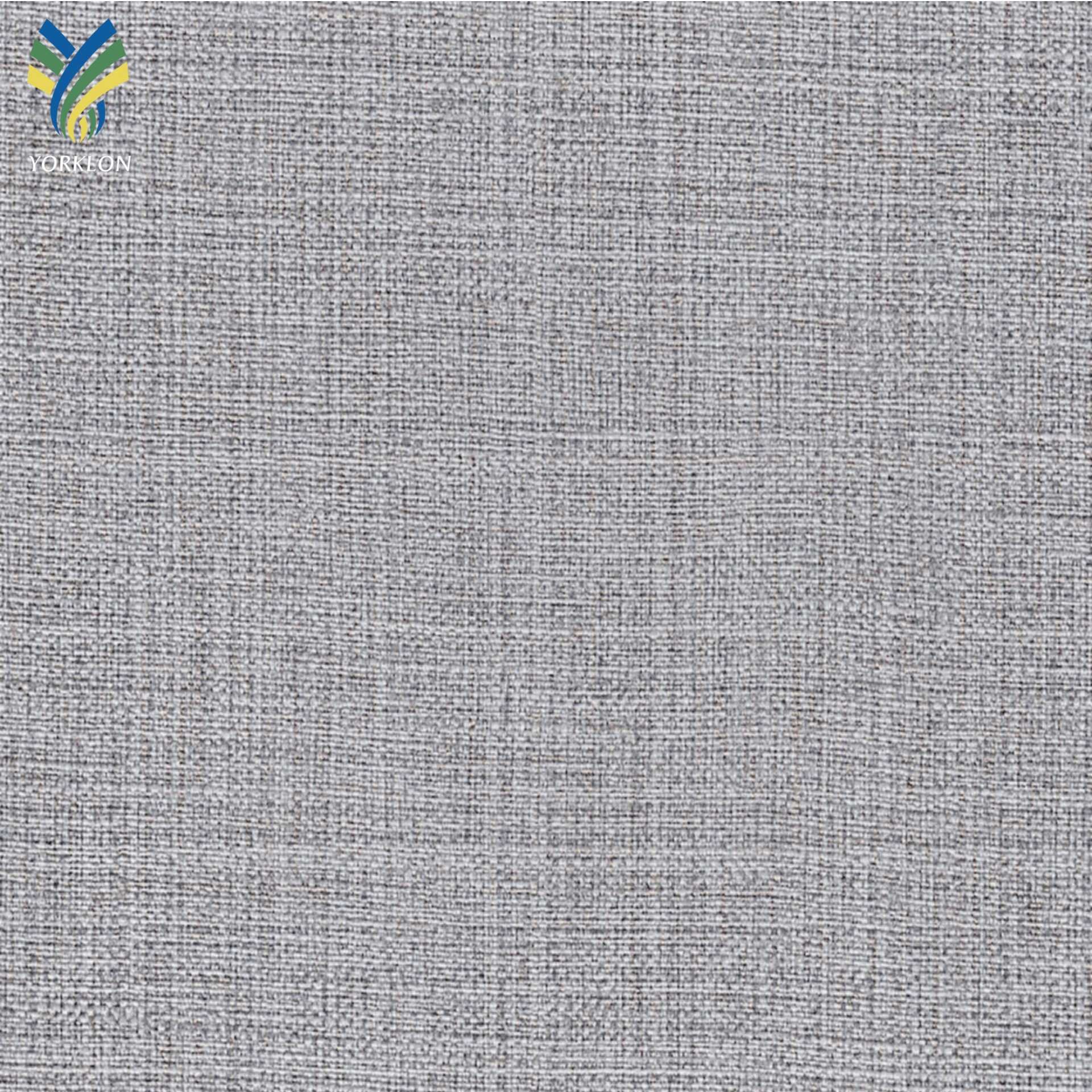 SIAM 1.37m IN Stock Anti Mold Grey Wall Background Fabric Vinyl Wall paper Wallcovering For Hotel Room