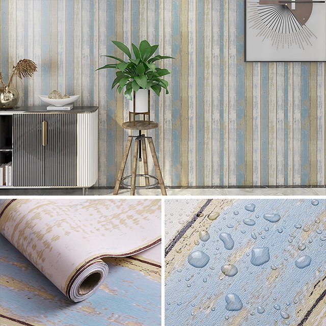 44.5*500cm vinyl wallpaper bedroom decorations house decoration interior Wall Coating