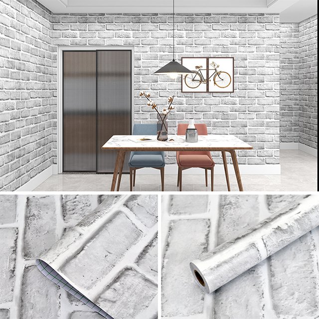 44.5*500cm vinyl wallpaper bedroom decorations house decoration interior Wall Coating