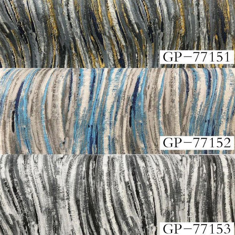 Wave line wallpaper, environmentally friendly interior wall decoration, abstract non woven wallpaper