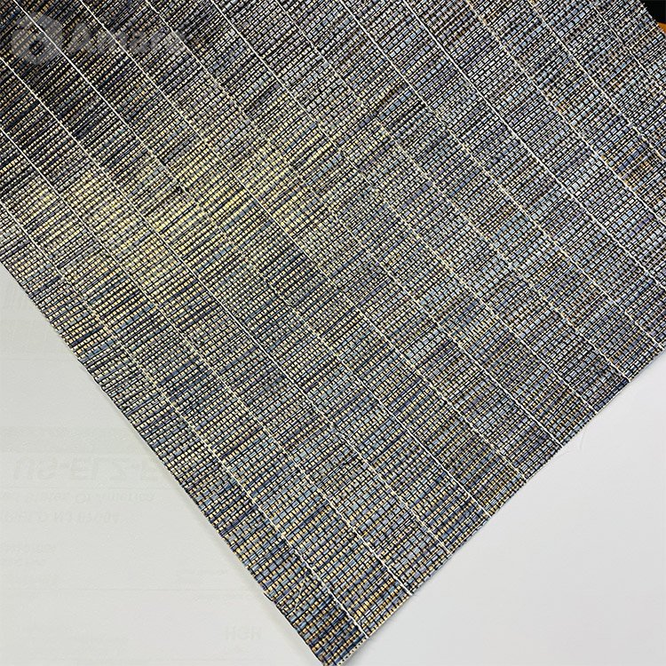 High Quality Natural Style Collage Natural Grass Fibre Sisal Weave Wallpaper Roll For Home Decor Wall Covering