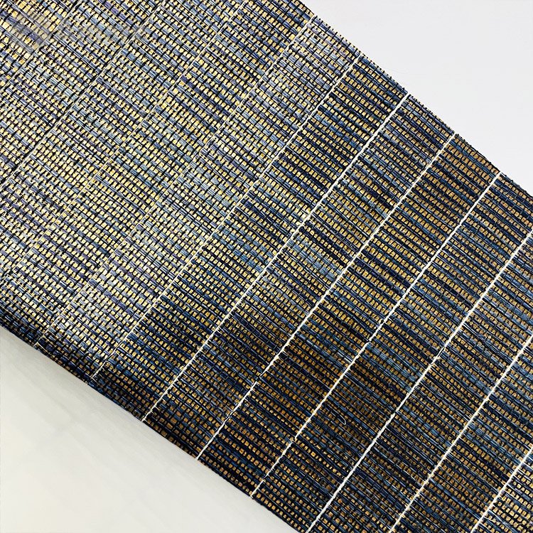 High Quality Natural Style Collage Natural Grass Fibre Sisal Weave Wallpaper Roll For Home Decor Wall Covering
