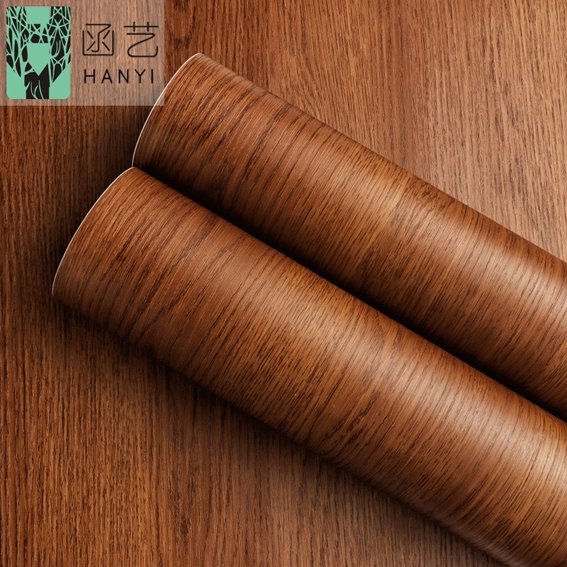Walnut Wood Grain Contact Paper Wood Contact Paper Peel and Stick Wallpaper Self Adhesive Waterproof for Kitchen Door Countertop