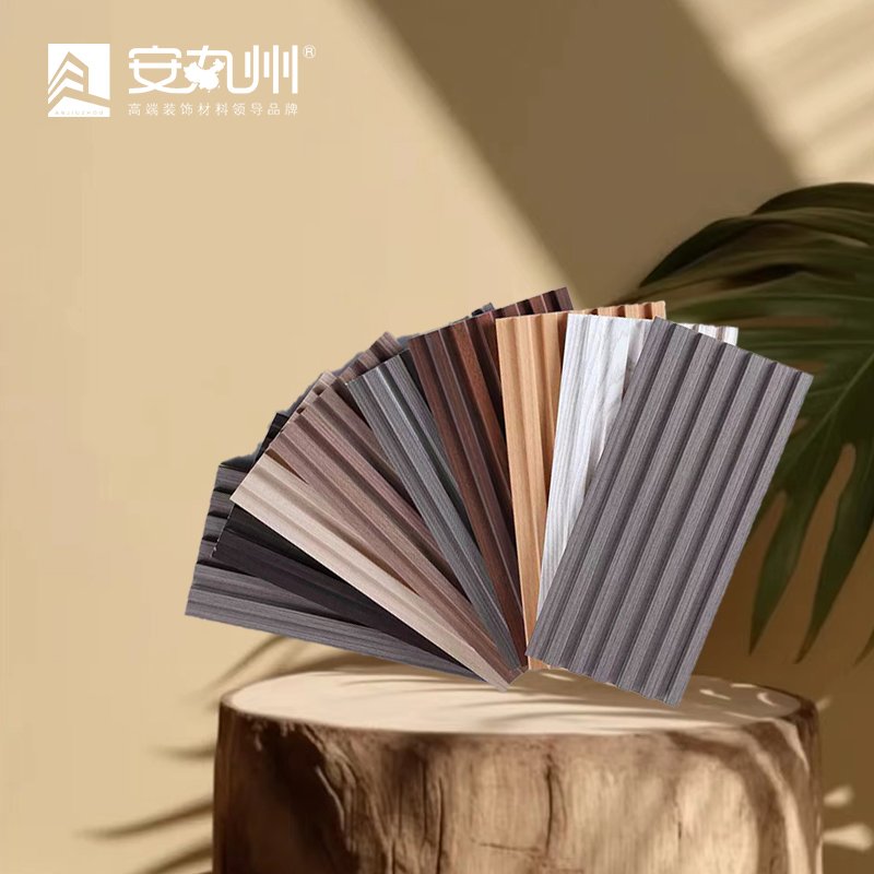 PVC bamboo wood environmentally friendly waterproof solid seven grid wall panel
