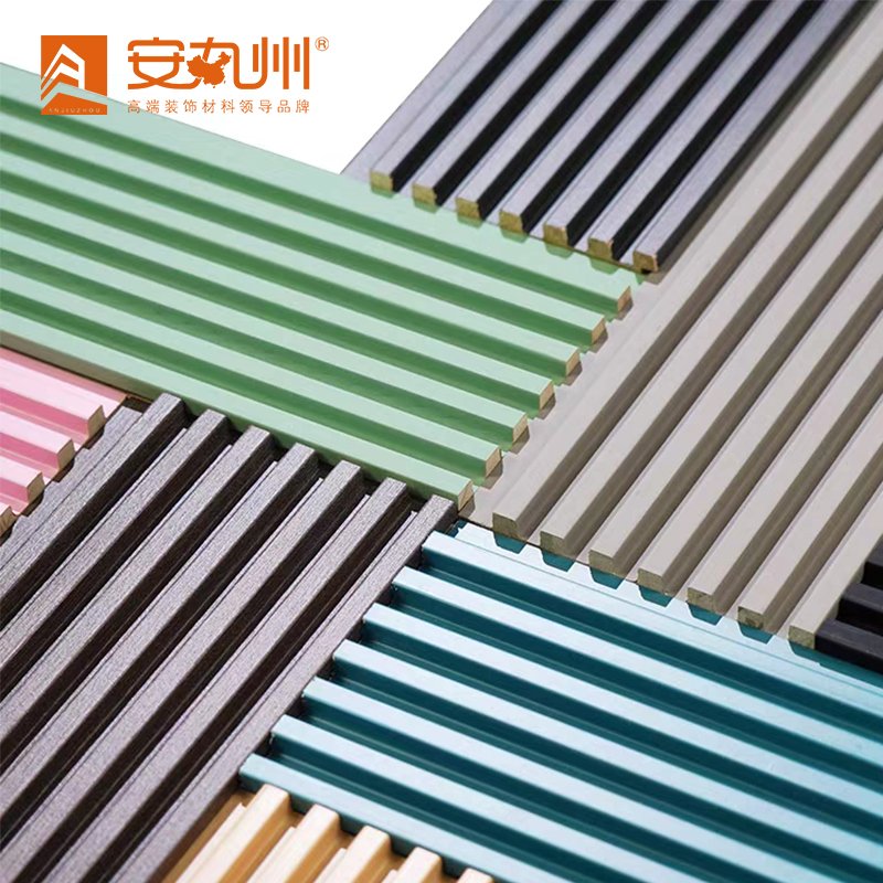 PVC bamboo wood environmentally friendly waterproof solid seven grid wall panel