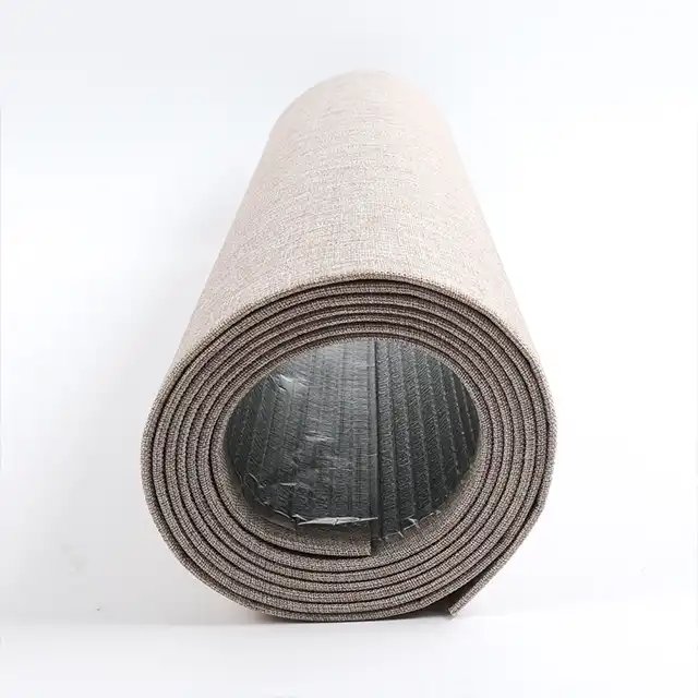 Luxury Home Decoration linen wallpaper wall decoration wallpaper rolls
