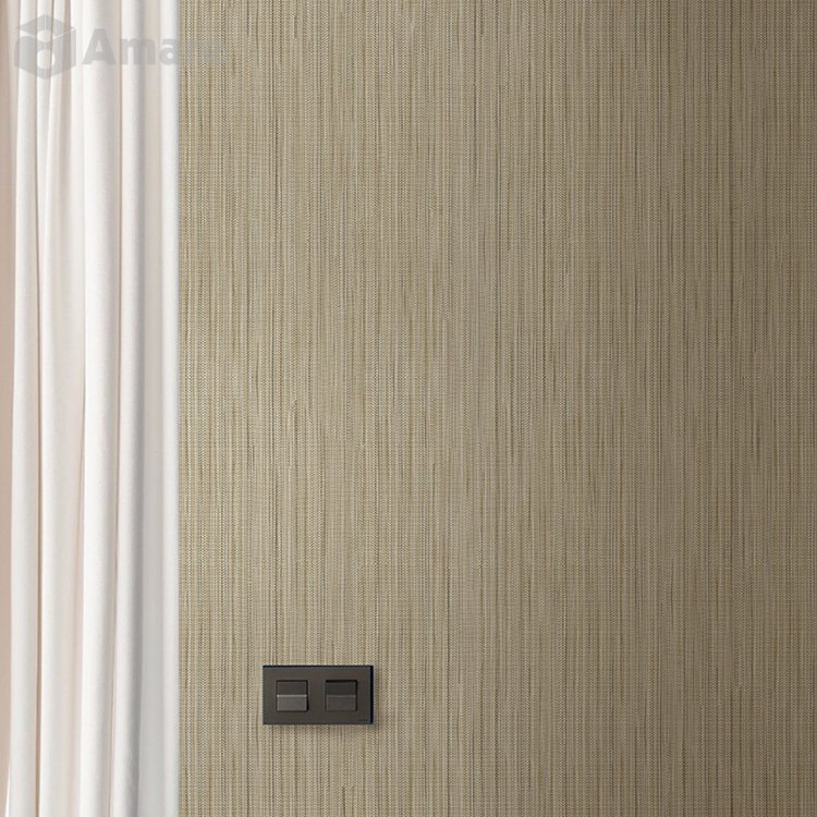 Wallpaper Factory Direct Supplies Mould Proof Livingroom Wall Decoration Textilene Wallpaper Roll