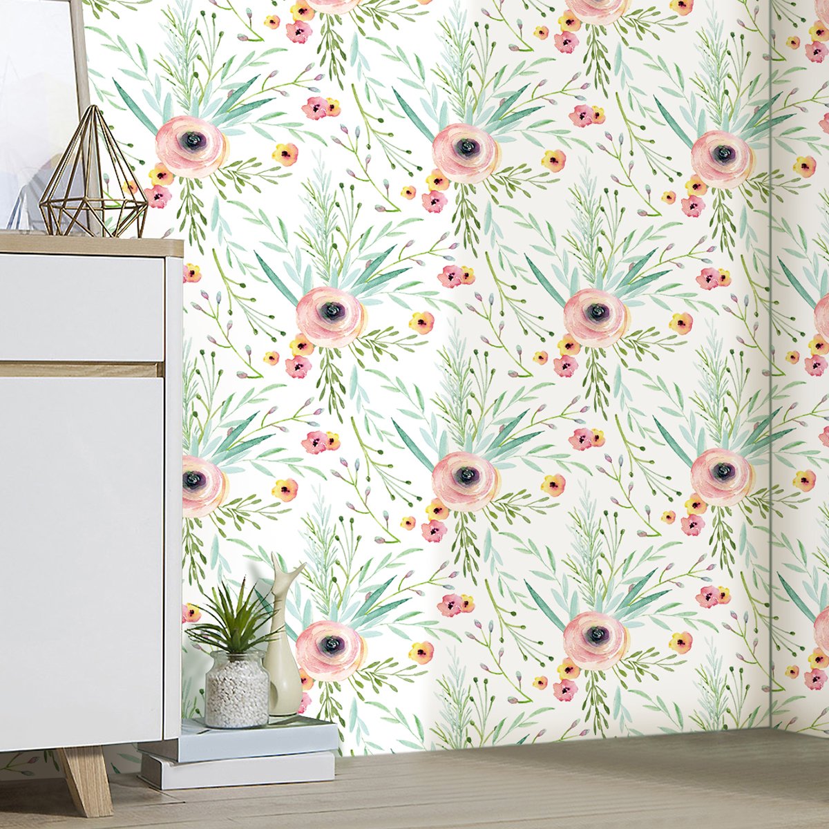 Pvc Peel And Stick Wallpapers Carton Self-adhesive Waterproof Wallpaper Home Decoration Wall Paper For Kids And Children Bedroom
