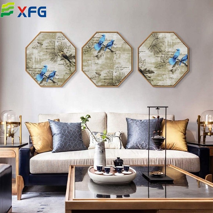 Waterproof Wallpaper Rolls for House Cabinet Bedroom Living Room Wall Deco Blue Contact Paper Bird Adhesive Pvc Printing 3 Years
