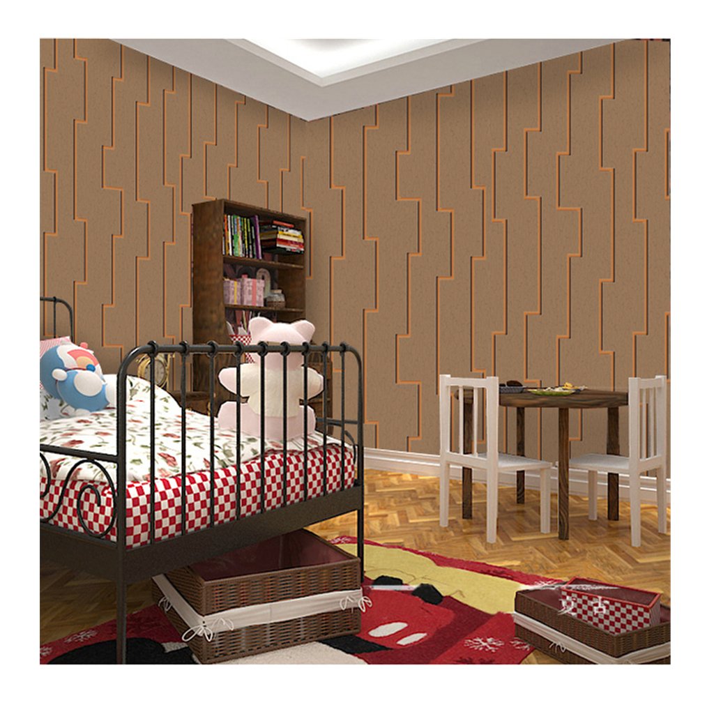 Modern papel 3D Suede Wallpaper velvet Wallpaper Stickers thick Luxury Wall Paper Home Decoration Wallpaper Roll