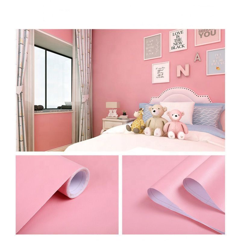 Modern Korean Decorative Washable Wall Papers Interior Vinyl Wall Paper