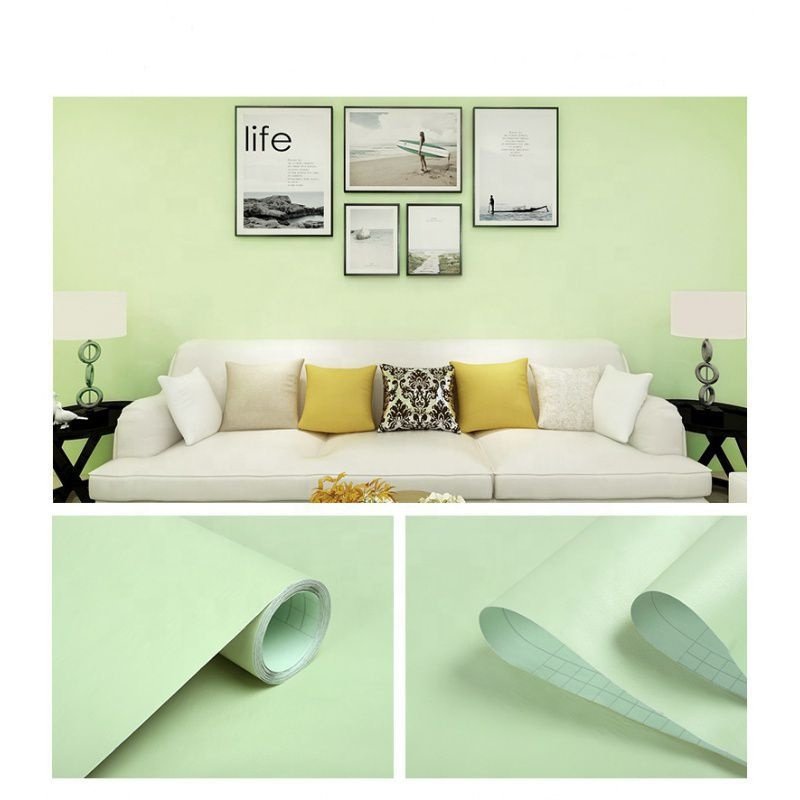 Modern Korean Decorative Washable Wall Papers Interior Vinyl Wall Paper