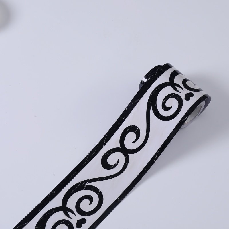 Floral Modern Wall Border Multi Style Self Adhesive Waterproof Wallpaper Rolls For Living Room Bathroom Kitchen