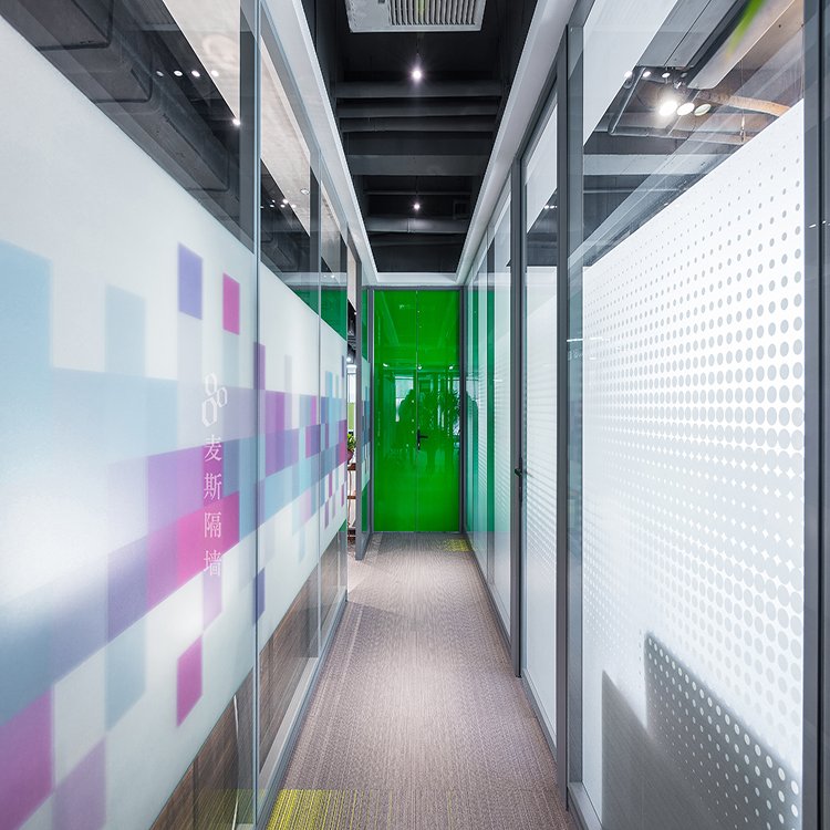 Factory Price Decorative Film Glass Wall Frosted Film Glass Wall Film Glass Wall
