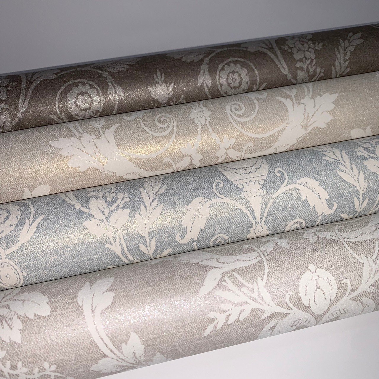 Luxury Classic Damascus Greece Flowers Living Room Bedroom Cloth Pattern High Quality Fashion Firewall Paper