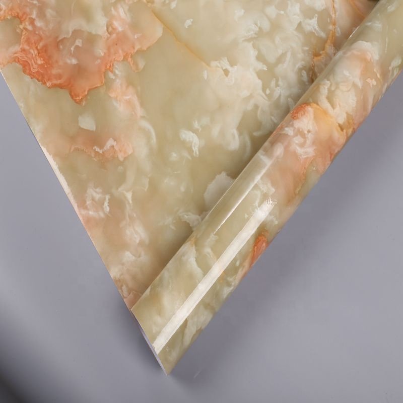 PVC Marble Contact Paper Vinyl Self Adhesive Wallpaper Decorative Film Kitchen Cabinets Countertop Furniture Stickers