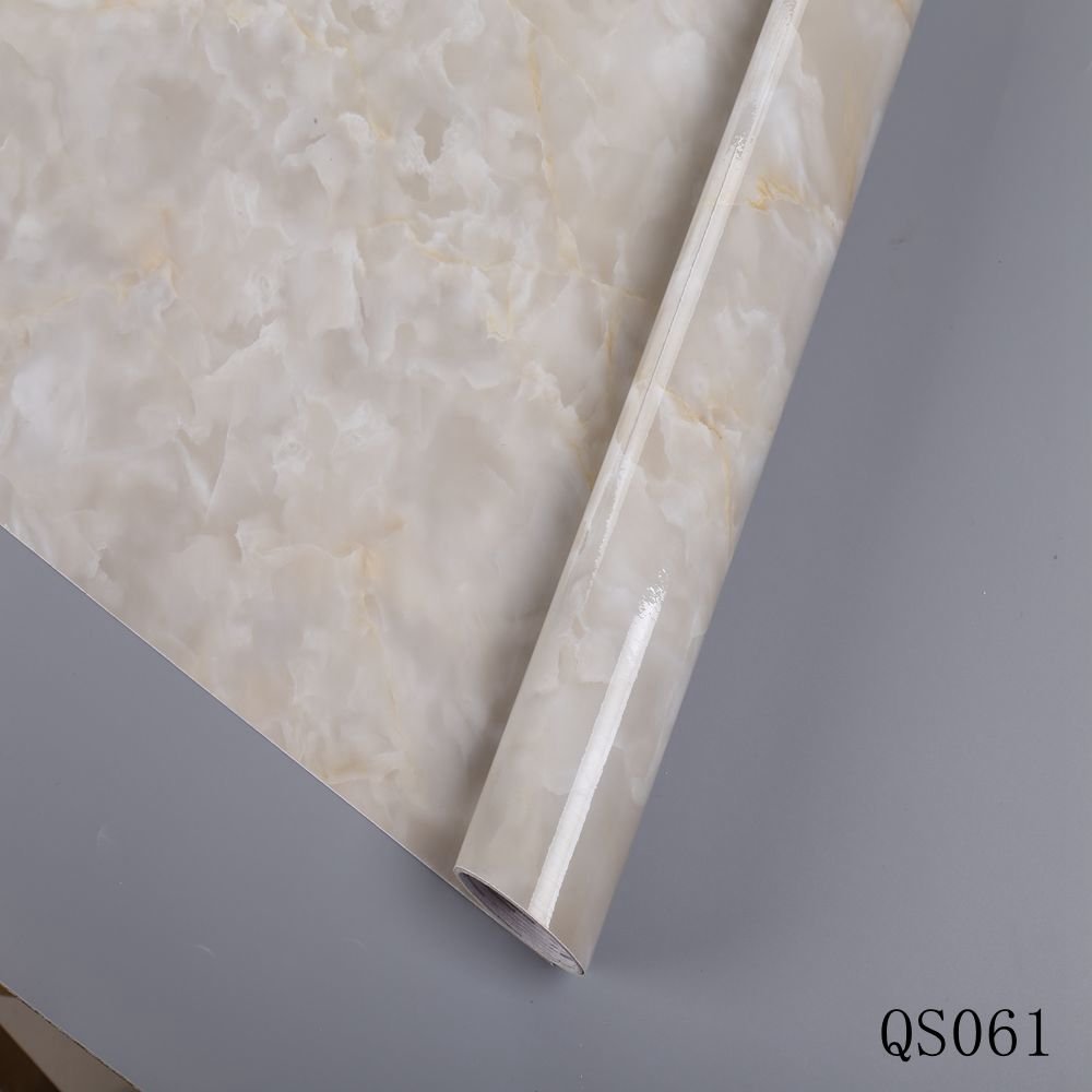 PVC Marble Contact Paper Vinyl Self Adhesive Wallpaper Decorative Film Kitchen Cabinets Countertop Furniture Stickers