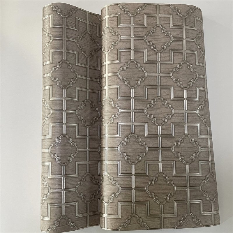 3D Wallpaper Home Decoration Wooden Color Wallpapers for Living Room Luxury 4 Feet Wide Stereoscopic Wallpaper