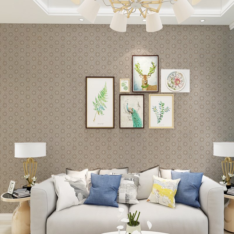 3D Wallpaper Home Decoration Wooden Color Wallpapers for Living Room Luxury 4 Feet Wide Stereoscopic Wallpaper
