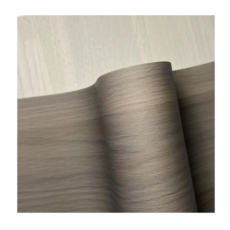 2024 Wood Grain Pvc Waterproof Vinyl Wallpaper Furniture Decorative Film Roll Pvc Wooden