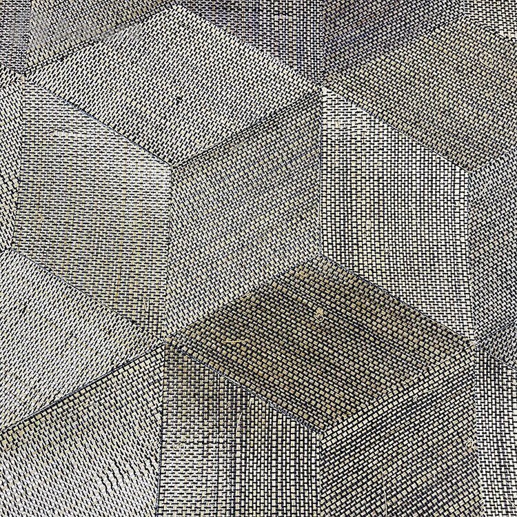 Natural Grass Cloth Office Decoration Wallpaper Rolls 3D Home Decoration Wallpaper Design