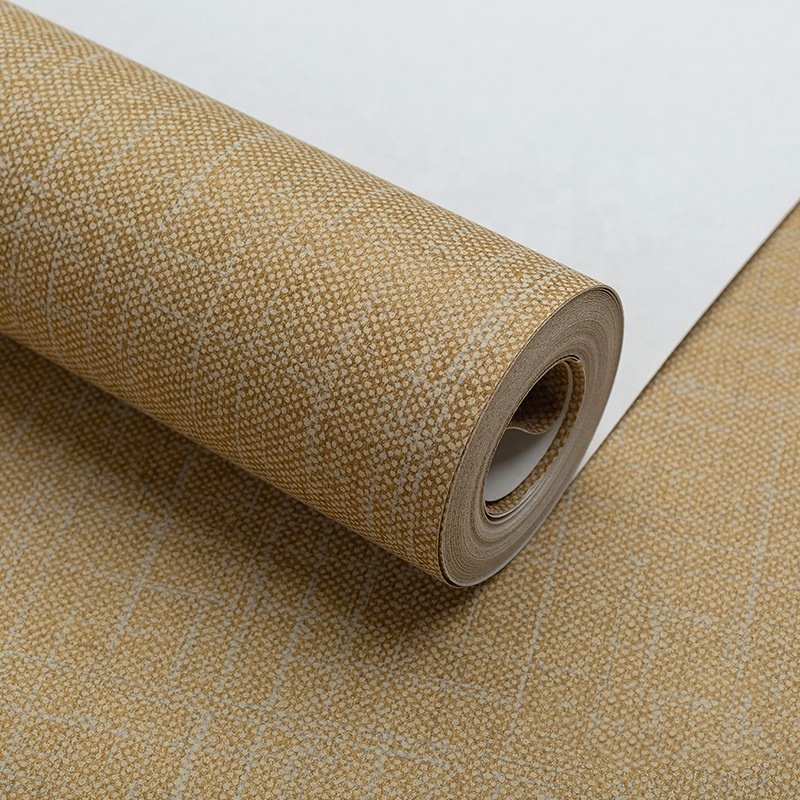 High Quality Interior Decoration Home Non Woven Plain Wallpaper for Livingroom Wall Covering