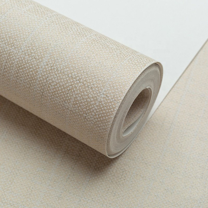 High Quality Interior Decoration Home Non Woven Plain Wallpaper for Livingroom Wall Covering