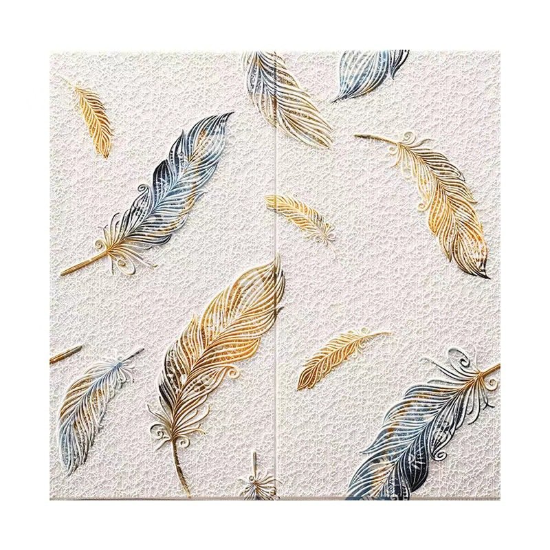 Self adhesive wall wallpaper washable waterproof stickers 3D wall stickers ceiling decoration background wall wallpaper