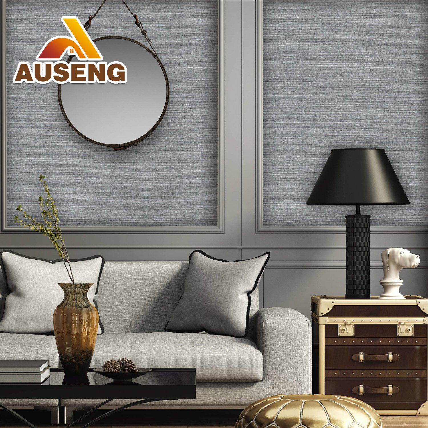 New design High Quality Hotel Home decoration Wall Covering Modern Style Waterproof pvc Material Wallpaper Roll