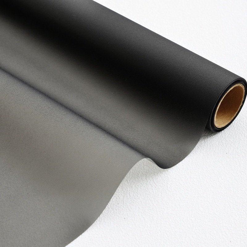 Black Translucent Bathroom Glass Window Blocking Protect Privacy Film Uv Rejection Resistant to Water Frosted Glass Film