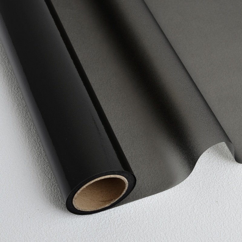 Black Translucent Bathroom Glass Window Blocking Protect Privacy Film Uv Rejection Resistant to Water Frosted Glass Film