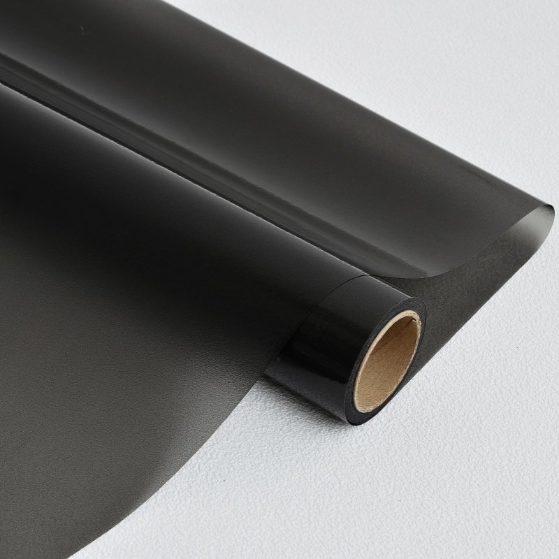 Black Translucent Bathroom Glass Window Blocking Protect Privacy Film Uv Rejection Resistant to Water Frosted Glass Film