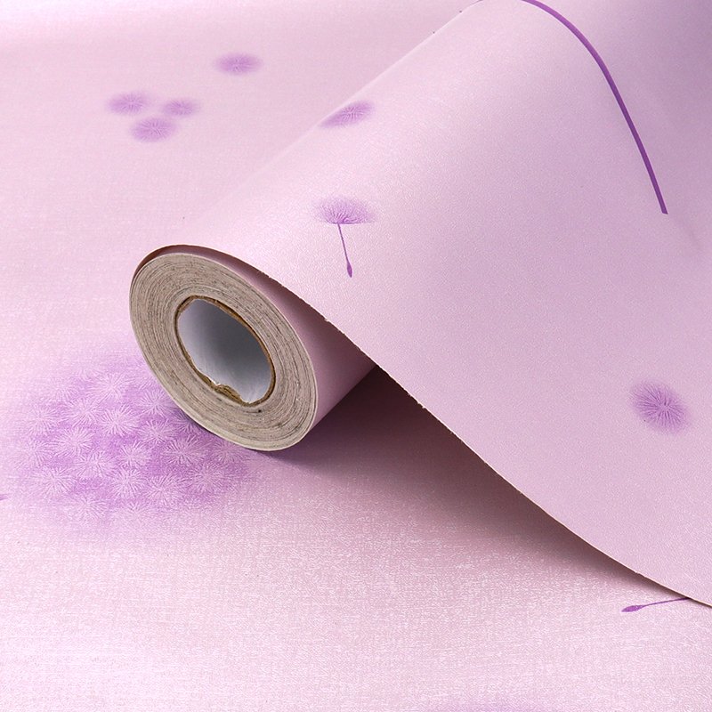 Pink flower wallpaper rolls decoration bedroom living room removable TV background 3d for living room wall paper