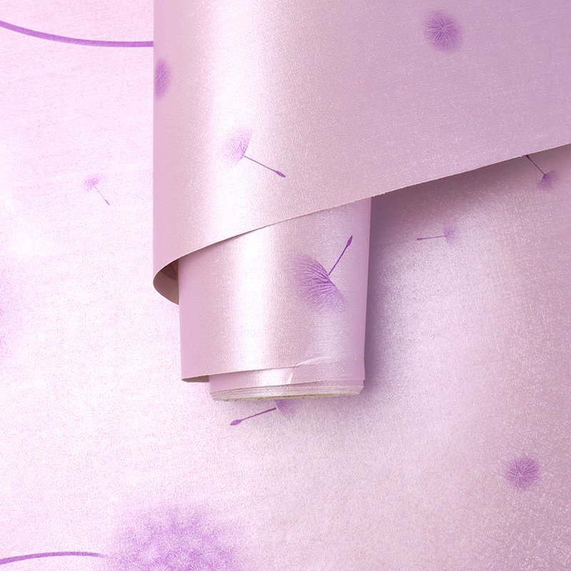 Pink flower wallpaper rolls decoration bedroom living room removable TV background 3d for living room wall paper