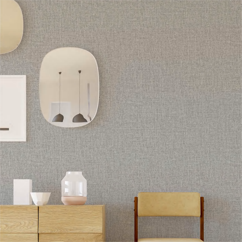Classical style plain color natural high quality 3D house pvc vinyl wall paper rolls wallpaper sticker home decoration