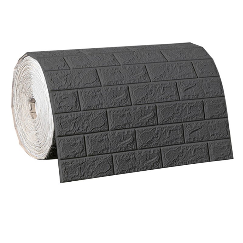 waterproof soundproof wall paper papel tapiz 3d self adhesive papel de parede 3d foam wallpaper sticker for home decoration