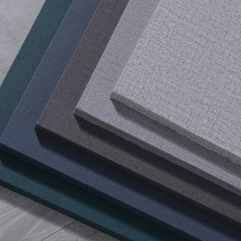 Textured Fabric Linen Wallpaper Self-Adhesive Removable Waterproof Thick Wallpaper for Interior Walls Strong Adhesion