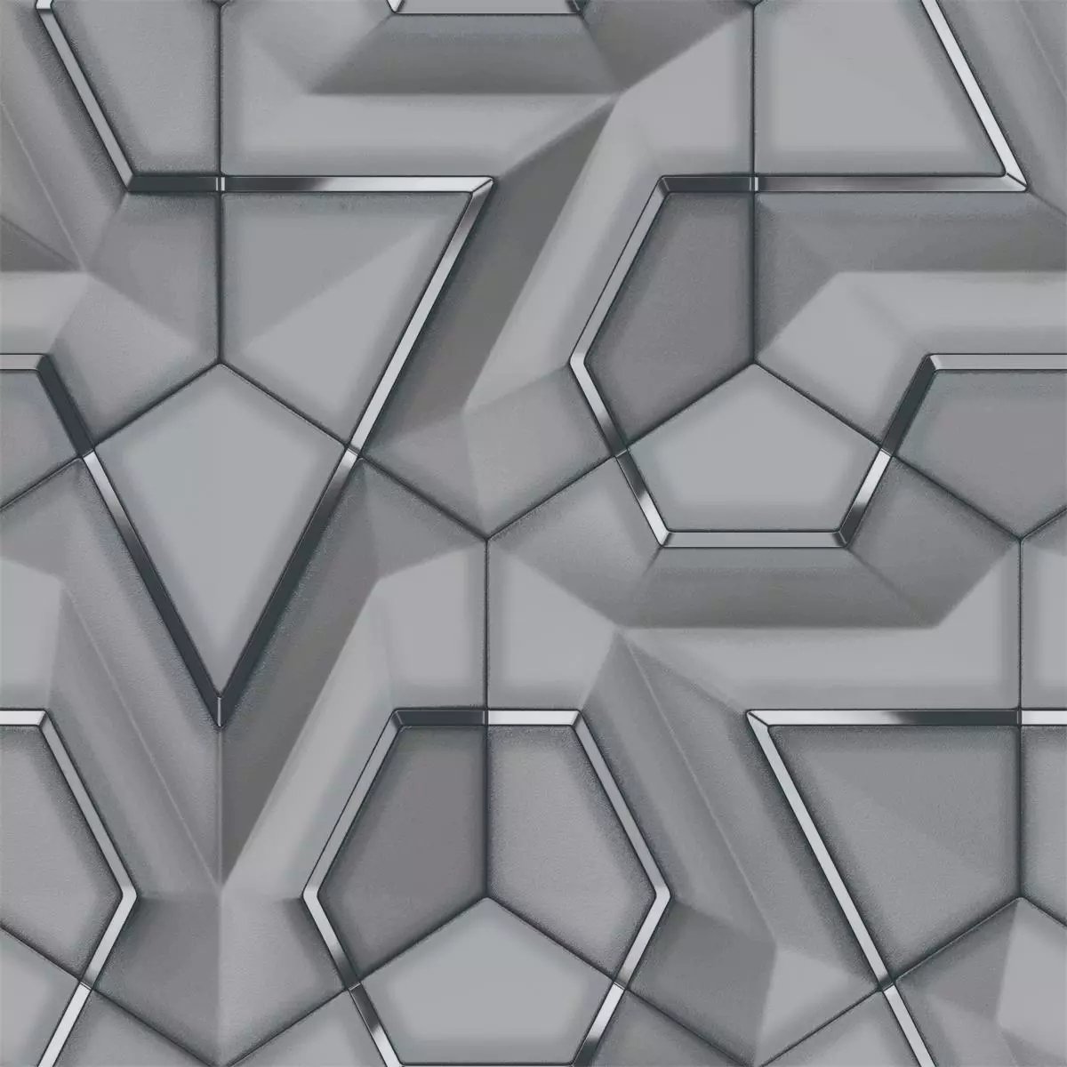 UDK 3D Wallpaper Geometric Wall Paper for Home Decor Vinyl Waterproof wall sticker for Living Room hotel