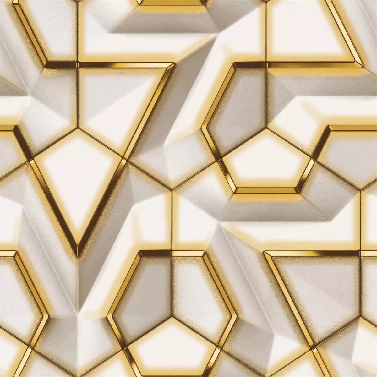 UDK 3D Wallpaper Geometric Wall Paper for Home Decor Vinyl Waterproof wall sticker for Living Room hotel
