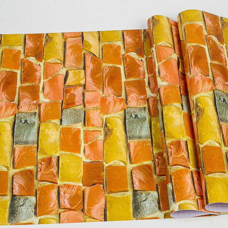 PVC wallpaper self adhesive vinyl decoration film
