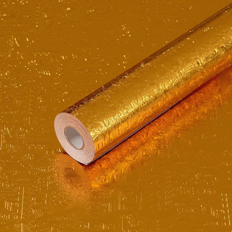 3d gold foil rolls manufacturer 0.6mx10m luxury others wallpapers/wall panels