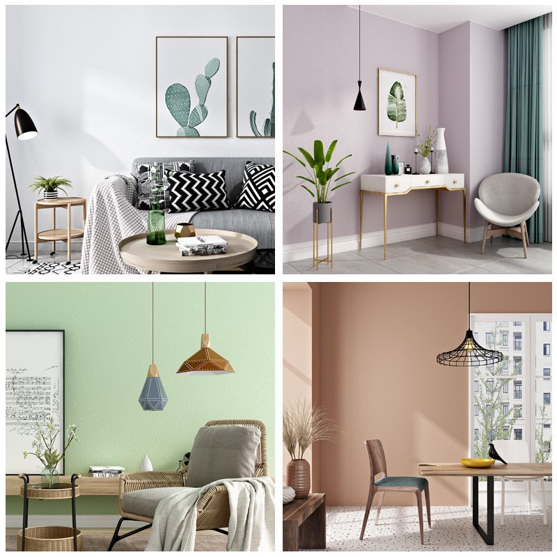 PVC waterproof and mildew proof self-adhesive wallpaper background wallpaper furniture renovation self-adhesive sticker