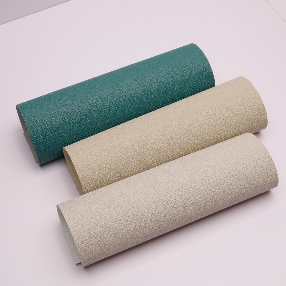 Free sample Direct sale Simple wall fabric wallpaper durability home decoration 3d wallpaper rolls for Commercial spaces