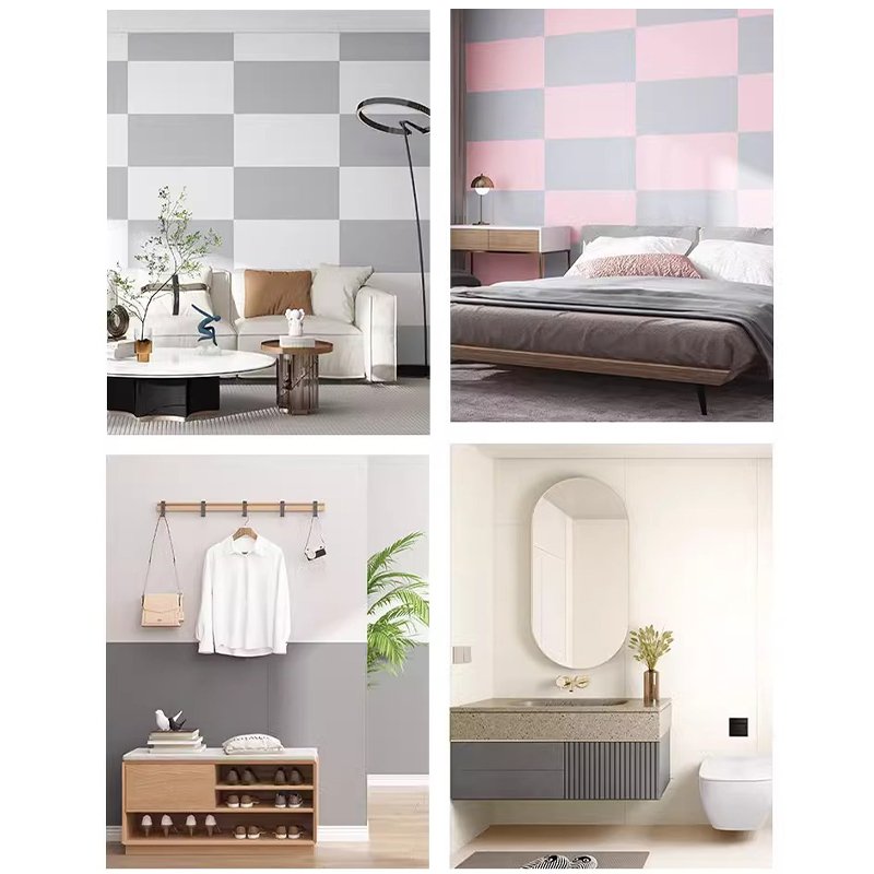bathroom tiles wall panels interior bedroom decore 3d wall paper diy peel and stick wallpaper adhesive foam panel 30*60cm