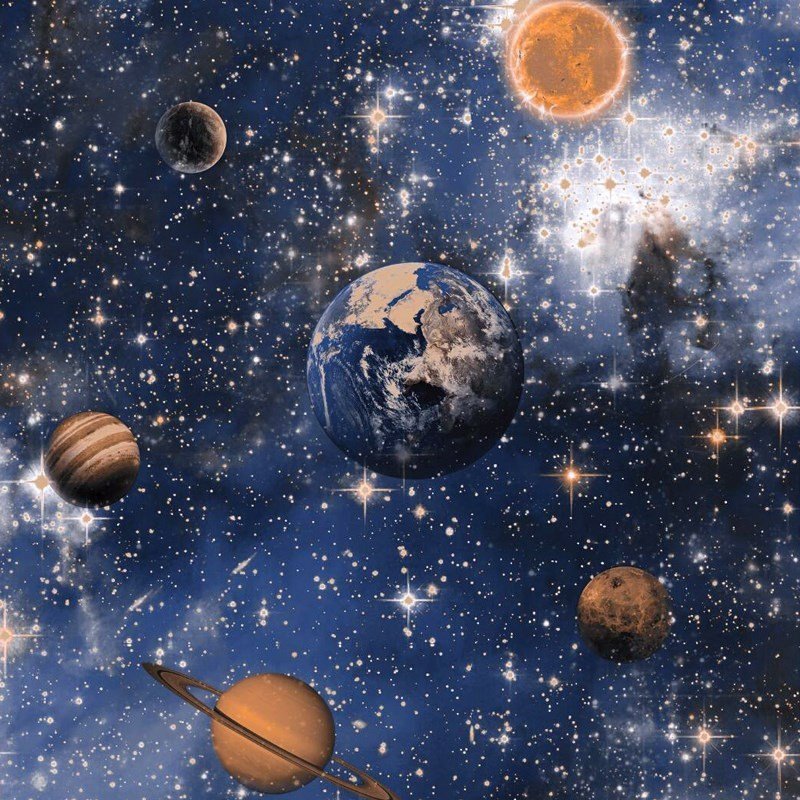 wallpapers for kids Planet cosmic pvc cartoon korea wall molding panels stickers luxury 3d home decoration china factories buy