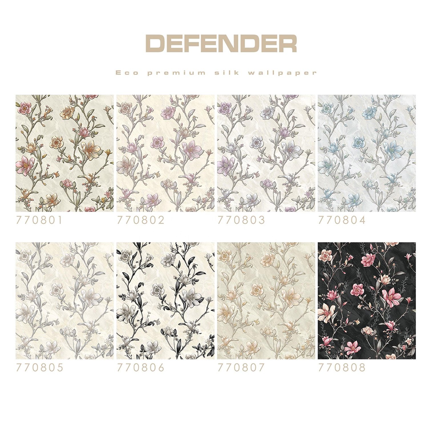 wholesale floral house decor 3d wallpaper rolls, modern Style decoration wall paper