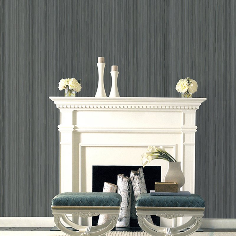 Vertical striped wallpaper, cheap non woven wallpaper