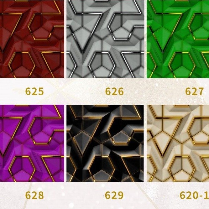 Modern Minimalist Decorative TV Background Wall 3D Wallpaper Using multiple Scenarios To Change The Environment At Any Time